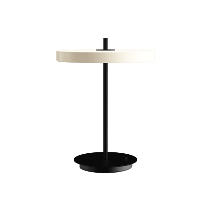 Provedení: perleťově bílá/černá