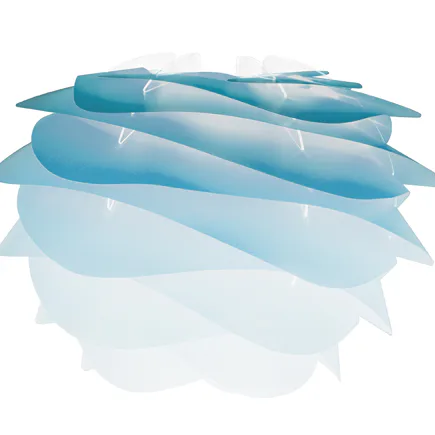 Provedení: azurová