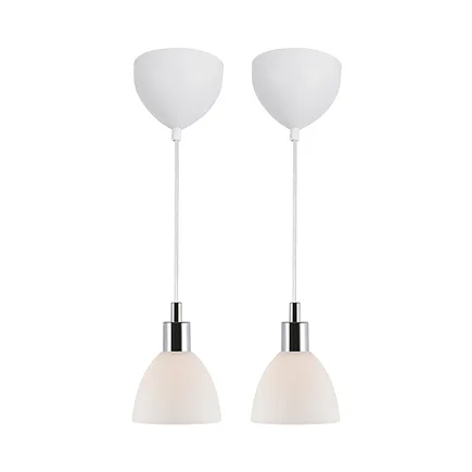 Verzia: chróm, opálové sklo