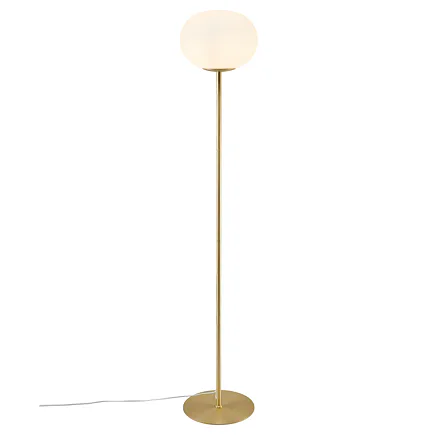 Verzia: opálové sklo, mosadz