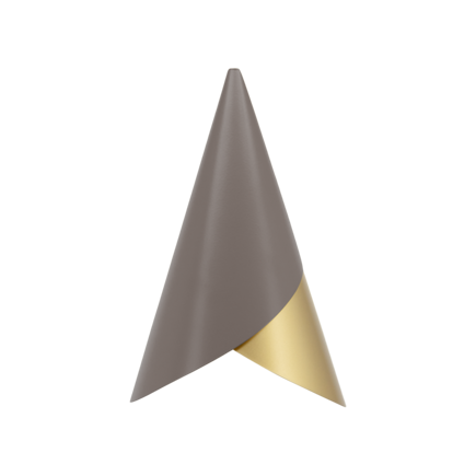 Provedení: hnědá, mosaz